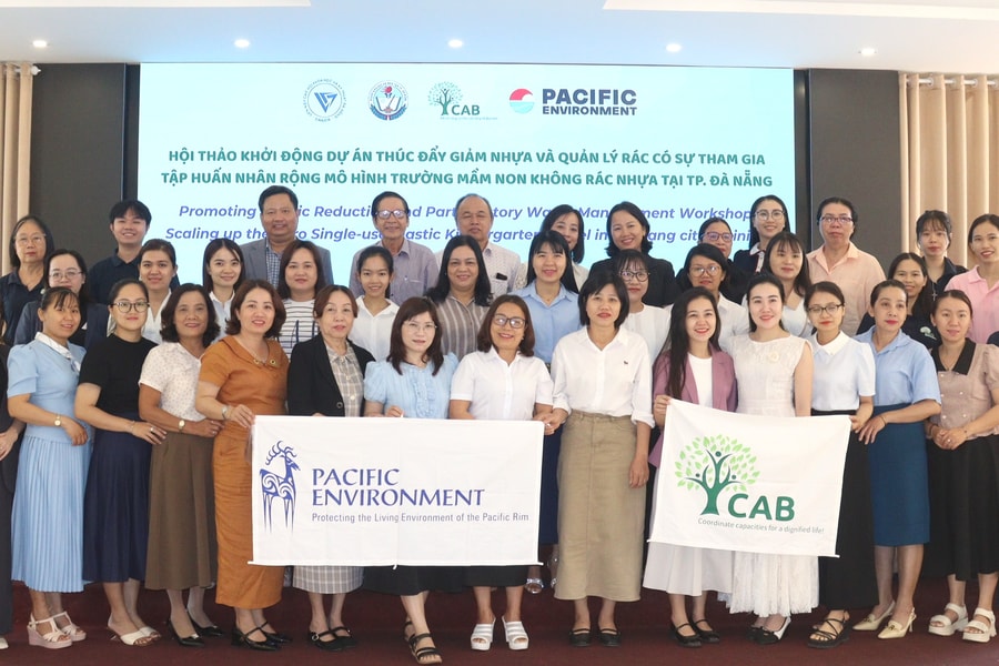 Hơn 1,4 tỷ đồng thực hiện dự án giảm nhựa tại bệnh viện, trường mầm non, khu dân cư