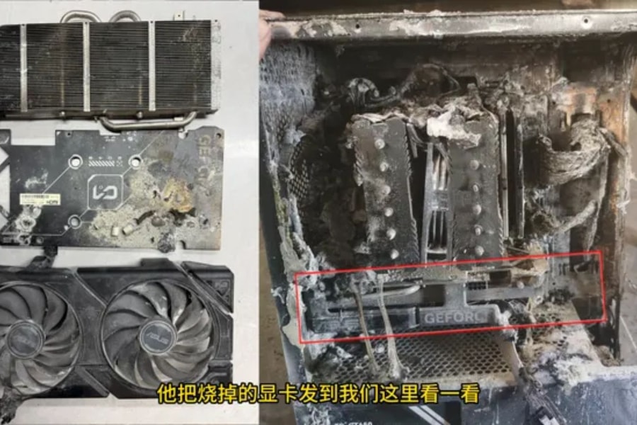 Card đồ họa RTX 5060 sống sót thần kỳ sau hỏa hoạn: Minh chứng cho độ bền linh kiện