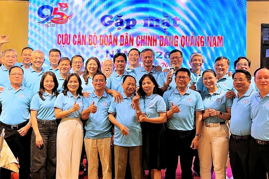 Gặp mặt cựu cán bộ Đoàn Dân chính Đảng Quảng Nam