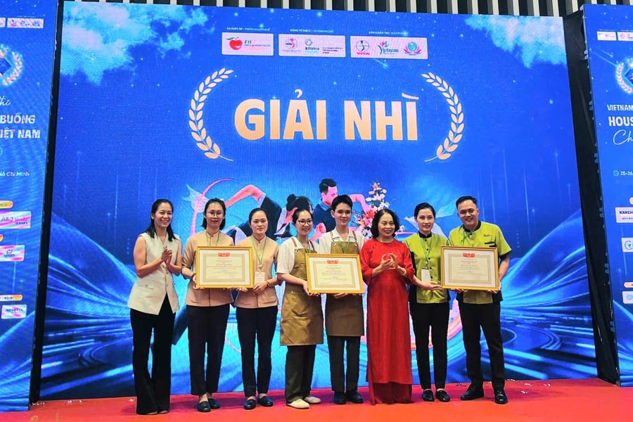Đà Nẵng đoạt 2 giải Nhì tại hội thi nghiệp vụ buồng khách sạn Việt Nam 2026