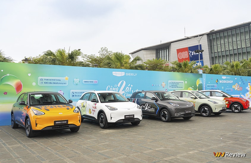 Geely EX2 chính thức mở bán tại Việt Nam: Xe điện bán chạy nhất Trung Quốc giá từ 459 triệu đồng