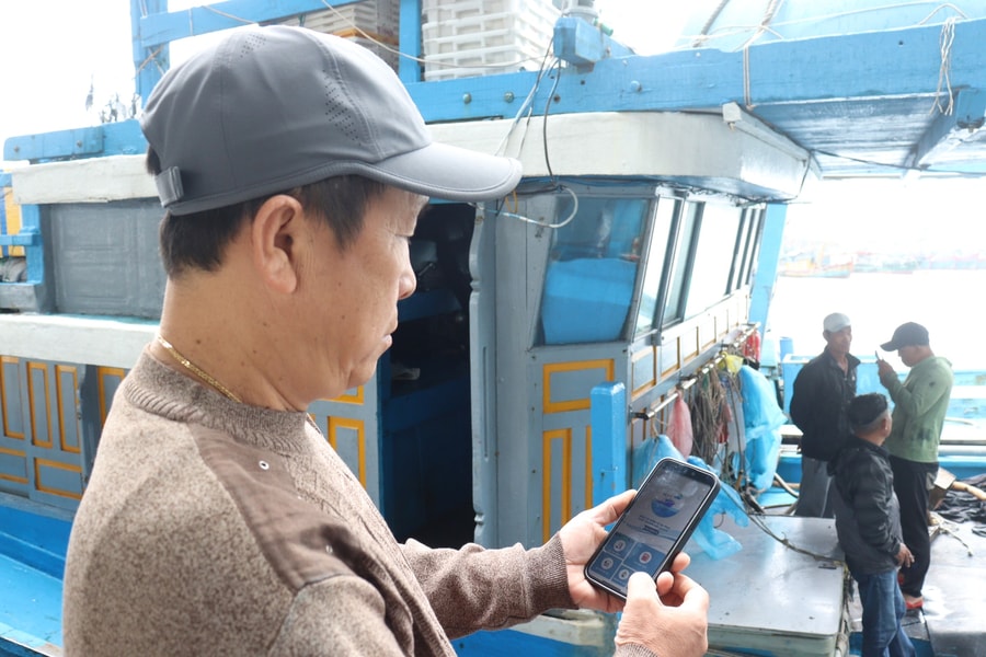 Tàu cá Đà Nẵng phải hoàn thành cài đặt hệ thống truy xuất nguồn gốc thủy sản điện tử trước 31/3/2026
