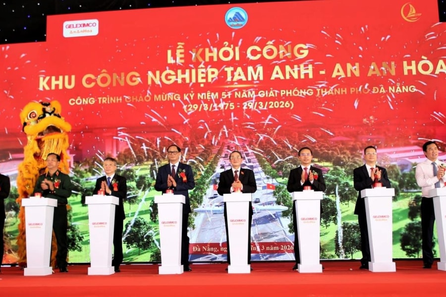 Groundbreaking for Tam Anh - An An Hoa Industrial Park project