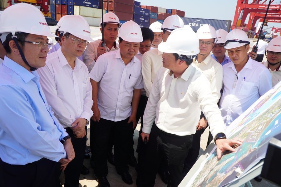 Phó Bí thư Thành ủy Đà Nẵng Nguyễn Mạnh Hùng thăm, làm việc tại THACO