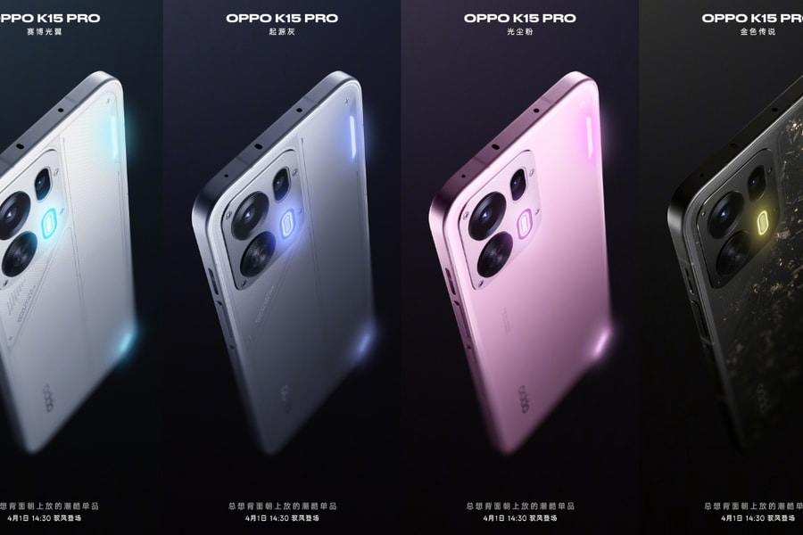 Giải mã OPPO K15 Pro: Mặt lưng sợi carbon, LED RGB và viên pin khủng 8,000 mAh