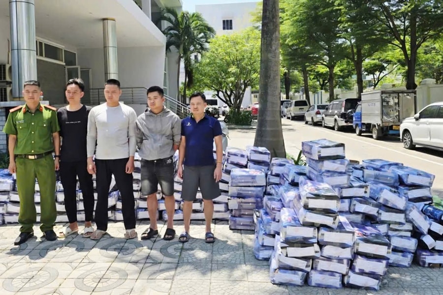 Công an Đà Nẵng triệt phá 2 vụ buôn bán “khí cười”