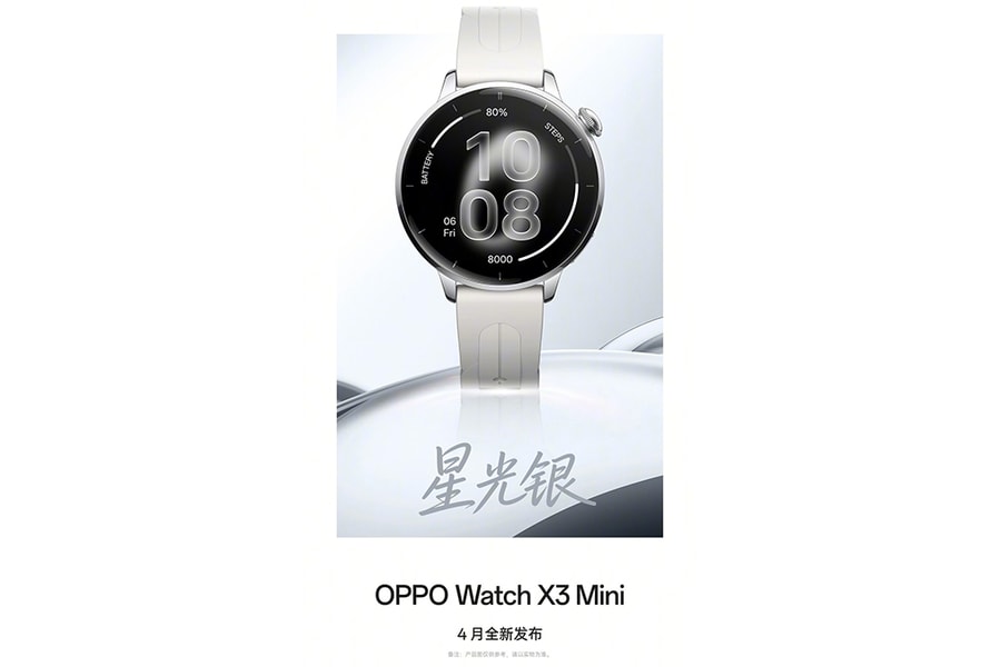 Cận cảnh OPPO Watch X3 Mini: Thiết kế nhỏ gọn và tính năng chuyên biệt cho phái nữ