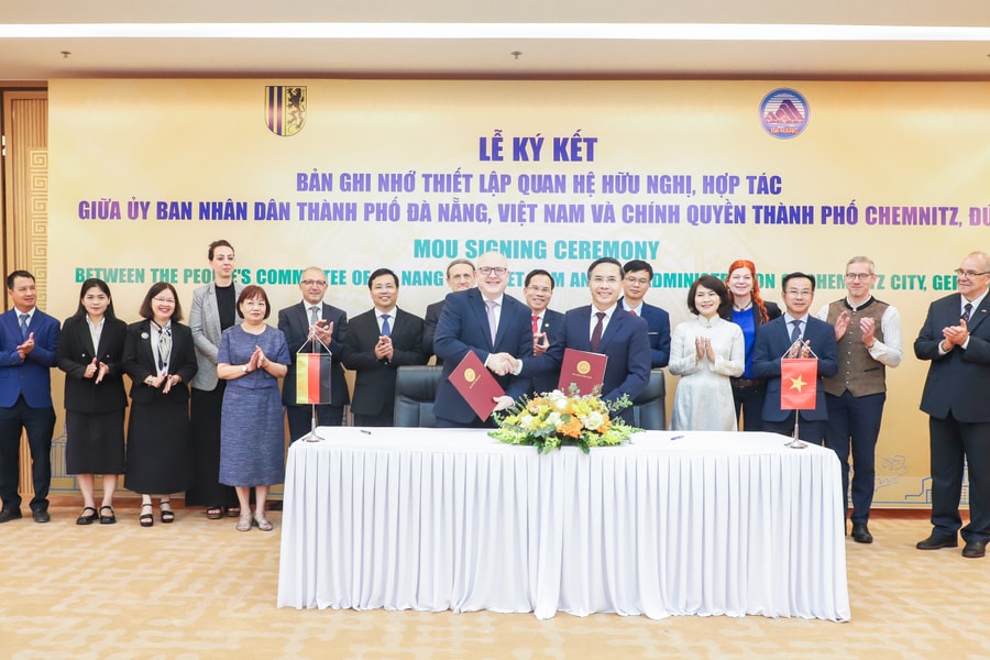 Đà Nẵng - Chemnitz (Đức) tăng cường hợp tác, hướng tới phát triển công nghệ cao và đổi mới sáng tạo