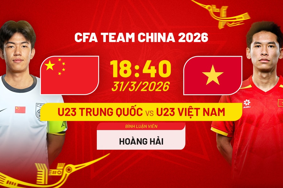 U23 Việt Nam vs U23 Trung Quốc: Trực tiếp trên FPTPlay