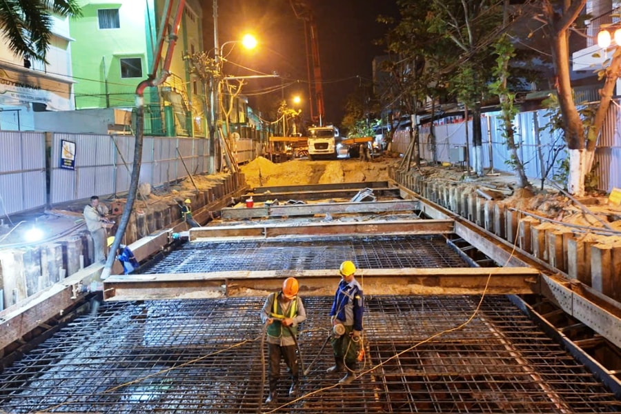 Đẩy nhanh tiến độ thi công các công trình thoát nước