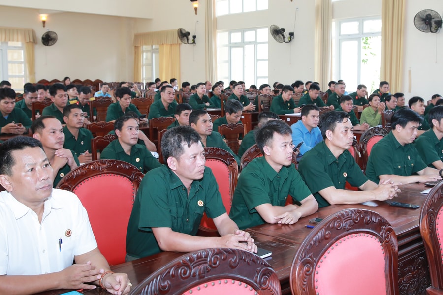 Bồi dưỡng kỹ năng, nghiệp vụ cho hơn 100 cán bộ Hội Cựu chiến binh cơ sở
