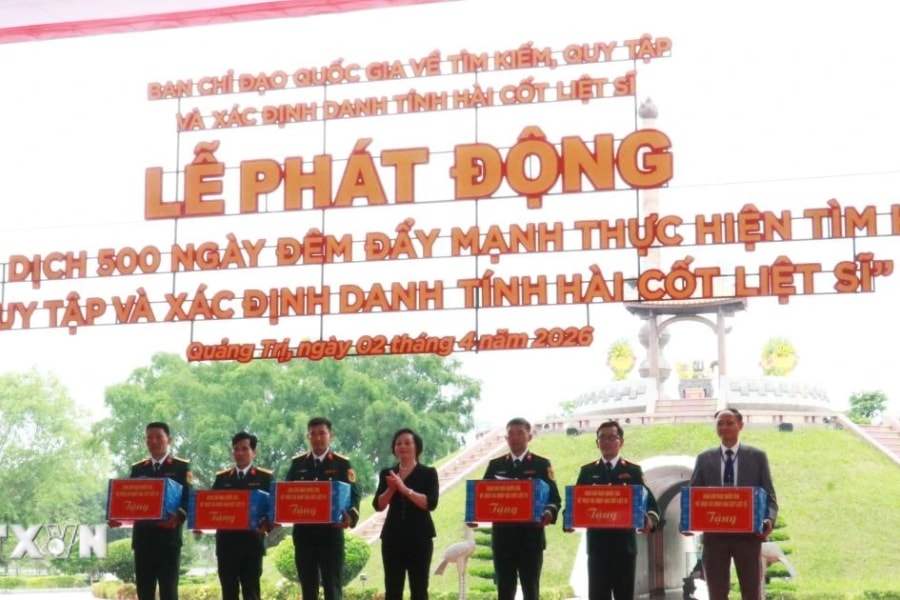 Ứng dụng mạnh khoa học công nghệ tìm kiếm, quy tập hài cốt liệt sĩ