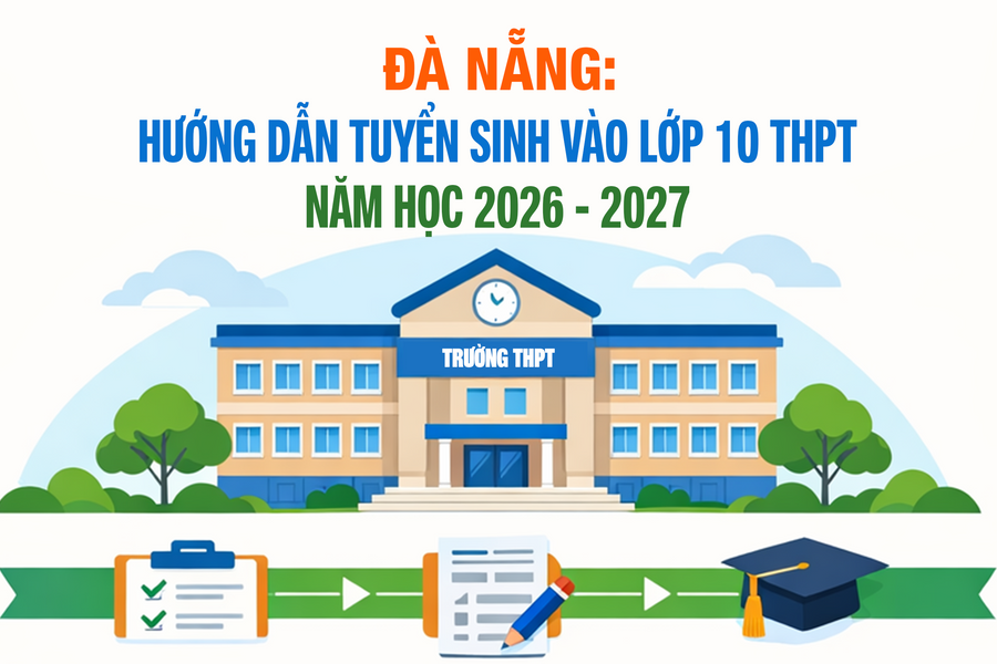Đà Nẵng: Hướng dẫn tuyển sinh vào lớp 10 THPT năm học 2026 - 2027