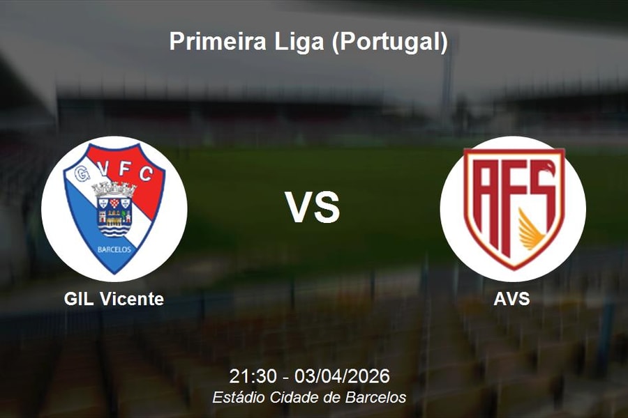 Nhận định Gil Vicente vs AVS - Giải VĐQG Bồ Đào Nha