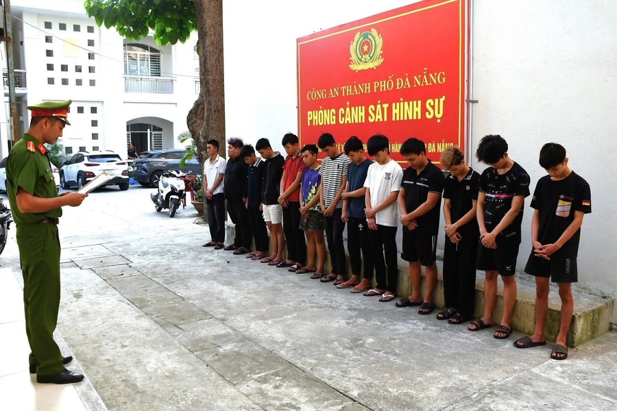 Công an thành phố Đà Nẵng khởi tố 9 đối tượng gây rối trật tự công cộng