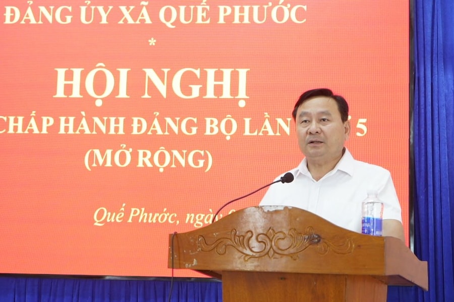 Xã Quế Phước tập trung nâng cao chất lượng công tác xây dựng Đảng