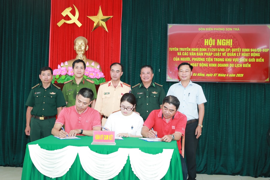 Tuyên truyền pháp luật cho các cơ sở kinh doanh dịch vụ du lịch biển tại bán đảo Sơn Trà