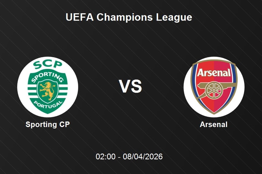 Nhận định Sporting CP vs Arsenal - UEFA Champions League: Bản lĩnh của ứng viên vô địch