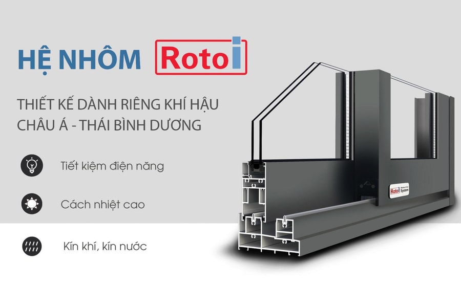 Đẳng cấp không gian sống cùng cửa nhôm Roto-i từ Econtec