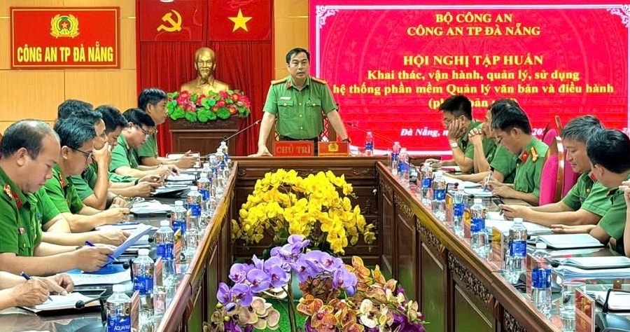 Công an Đà Nẵng tập huấn triển khai chữ ký số trên hệ thống quản lý văn bản và điều hành
