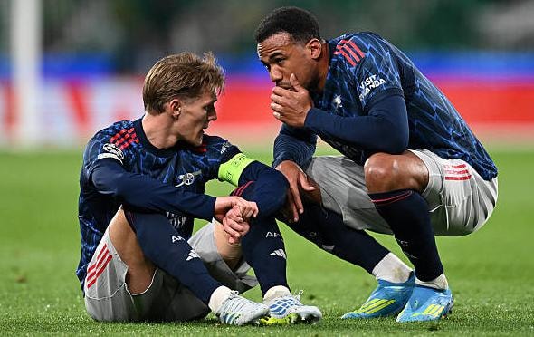 Martin Odegaard tái phát chấn thương: Arsenal và tuyển Na Uy đối mặt cuộc khủng hoảng nhân sự