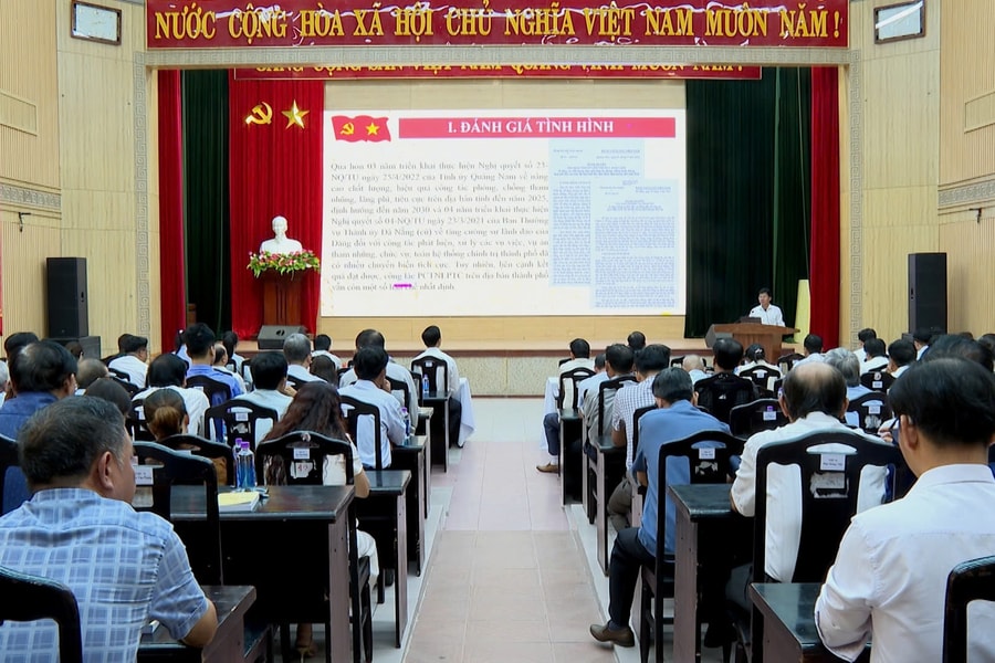 Tập huấn công tác phòng chống tham nhũng, lãng phí, tiêu cực