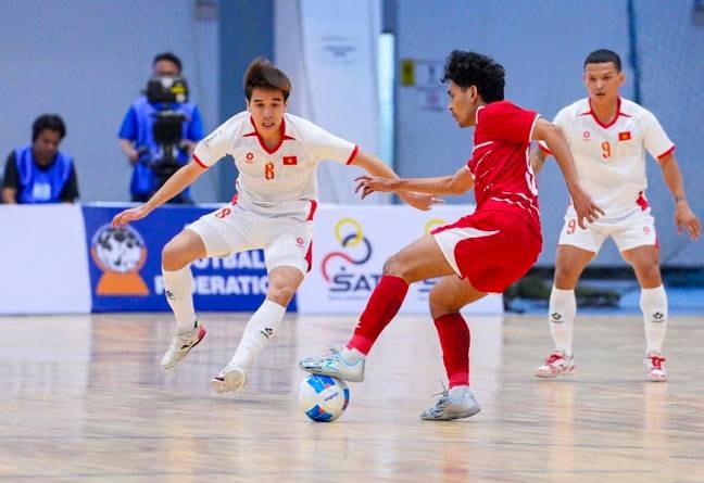 Thua sát nút Indonesia 2-3, tuyển Futsal Việt Nam dừng bước đầy tiếc nuối tại bán kết Đông Nam Á