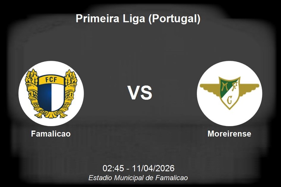 Nhận định Famalicao vs Moreirense - Primeira Liga: Sức mạnh tại Estadio Municipal