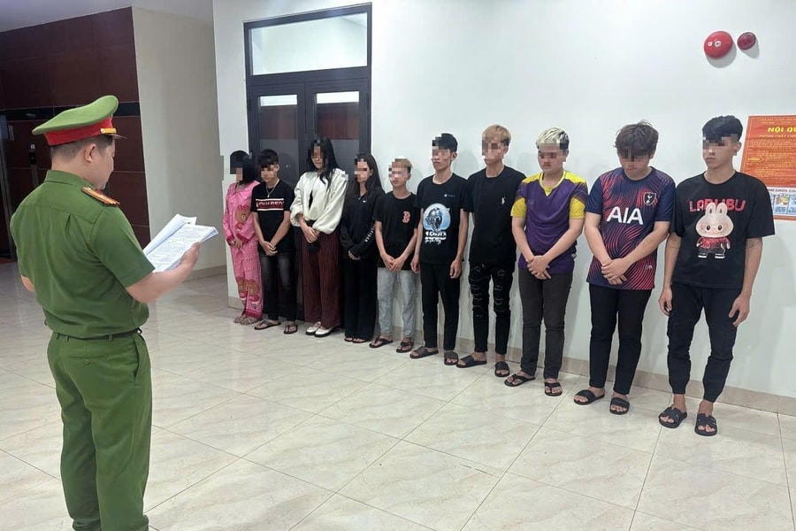 Tiếp tục khởi tố 10 thanh thiếu niên gây rối trật tự công cộng trên đường 2 Tháng 9