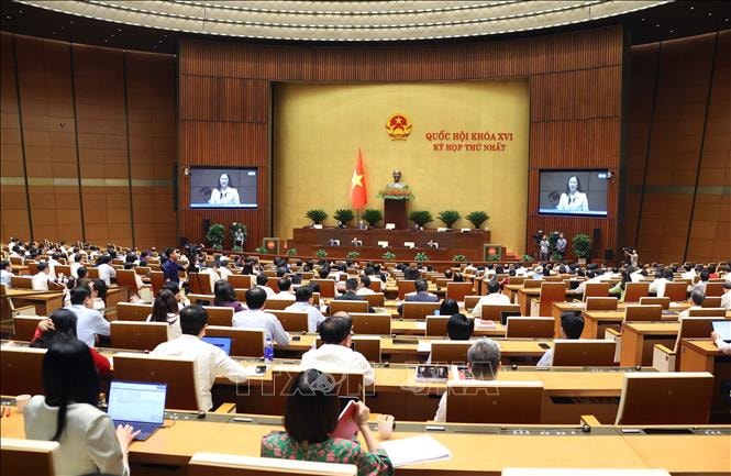 Thông cáo báo chí số 8, Kỳ họp thứ Nhất, Quốc hội khóa XVI