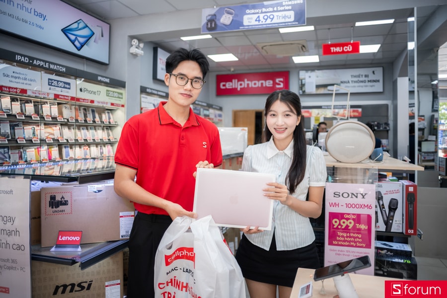 Sức hút của MacBook Neo trong ngày đầu mở bán tại CellphoneS: Bước tiến mới từ chip A18 Pro