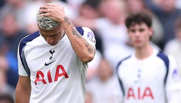 Tottenham Hotspur chính thức rơi xuống nhóm cầm đèn đỏ tại Ngoại hạng Anh