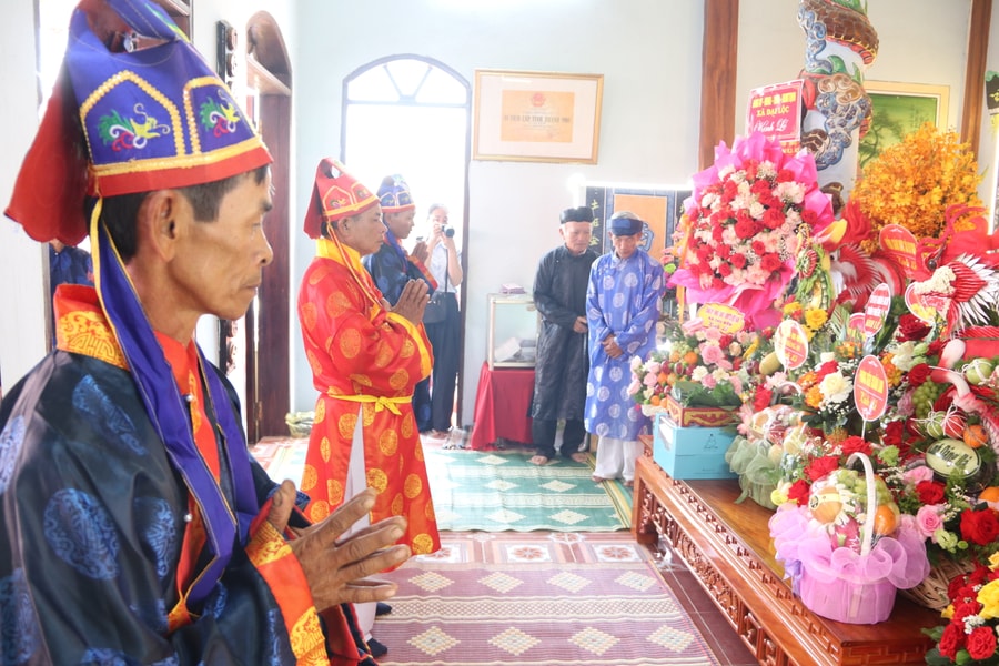 Lễ đại tế công đức Bà Phường Chào tại xã Vu Gia