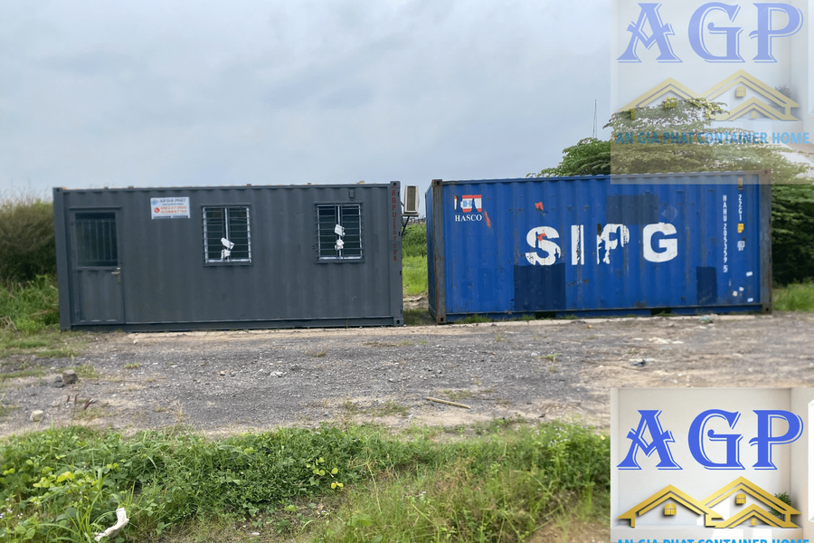 Lựa chọn container văn phòng và thùng container kho 20 feet cho công trình