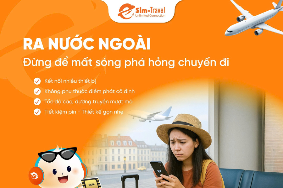 eSIM và bài toán số hóa cước chuyển vùng quốc tế