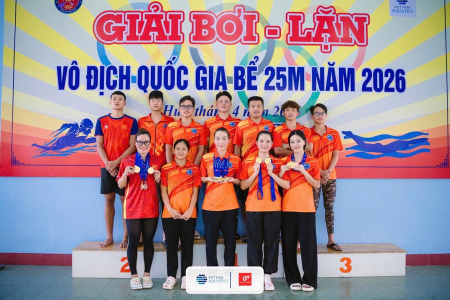 Bước tiến của đội tuyển lặn Đà Nẵng