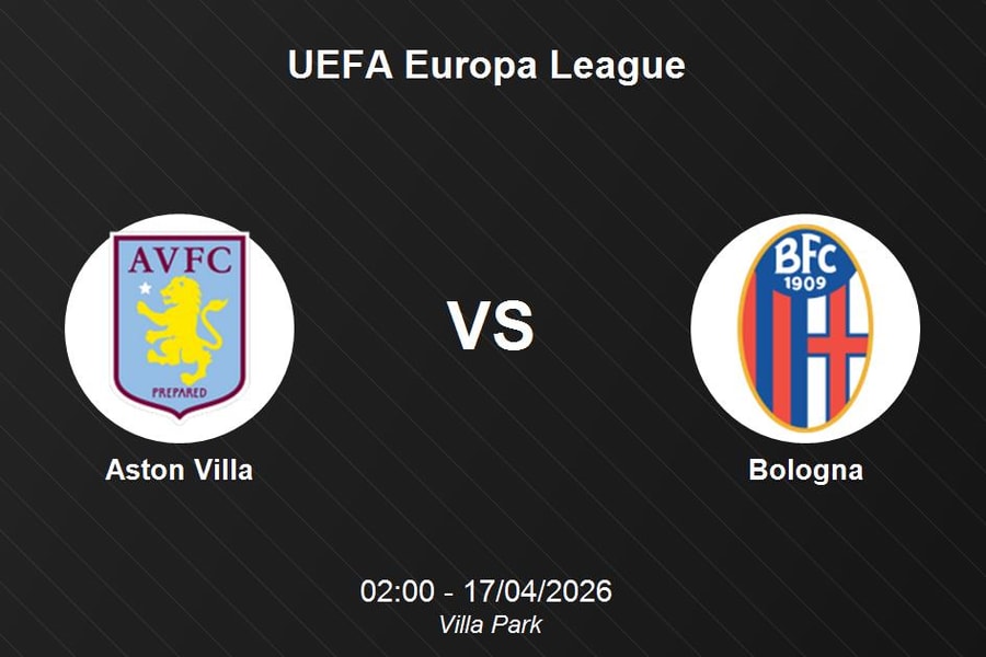 Nhận định Aston Villa vs Bologna - Đại chiến Villa Park tại UEFA Europa League