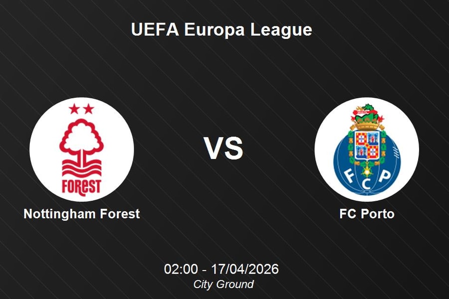 Nhận định Nottingham Forest vs FC Porto - UEFA Europa League 02h00 ngày 17/04