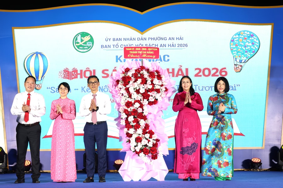 Khai mạc Hội sách phường An Hải 2026