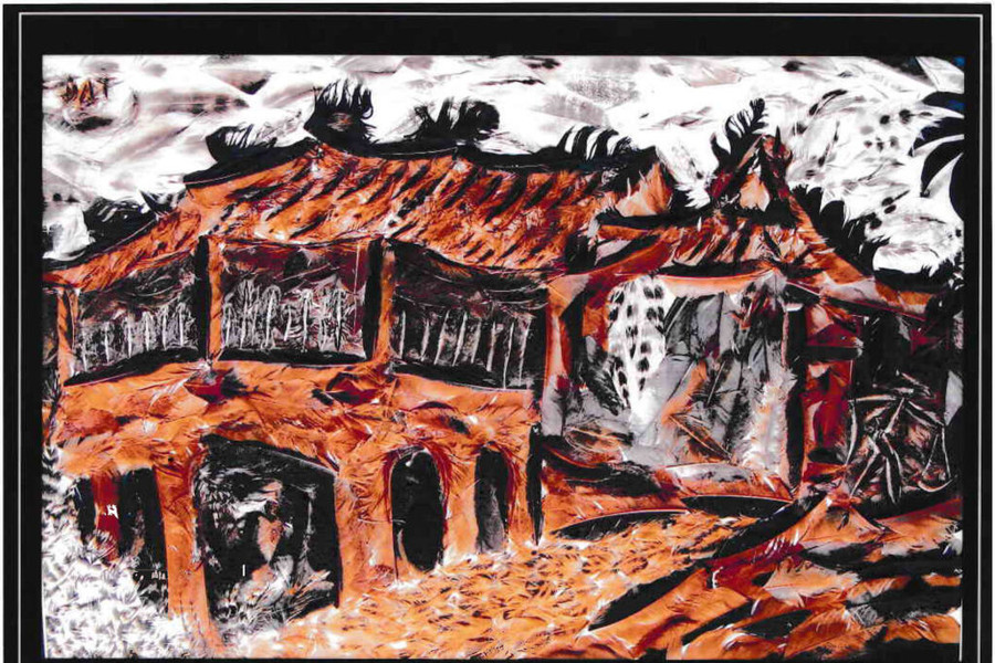 Hoi An’s feather paintings turn simple materials into cultural art
