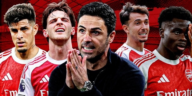 Arsenal và cơn kiệt quệ thể lực: Cái giá từ sự bảo thủ của Mikel Arteta