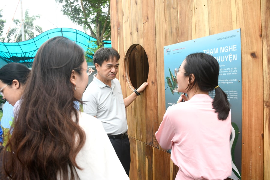 Trạm AI nghe chim kể chuyện