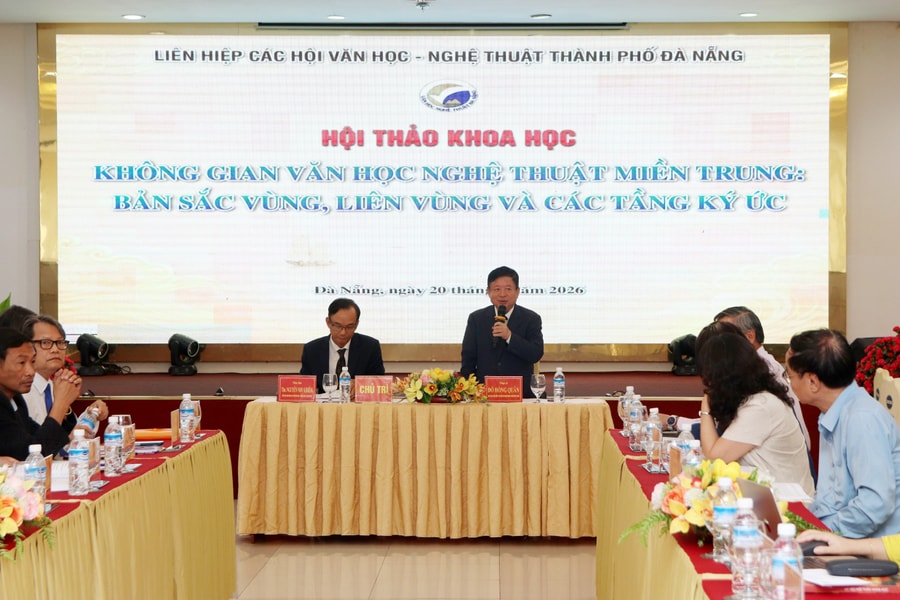 Hội thảo không gian văn học nghệ thuật miền Trung: Bản sắc vùng, liên vùng và các tầng ký ức
