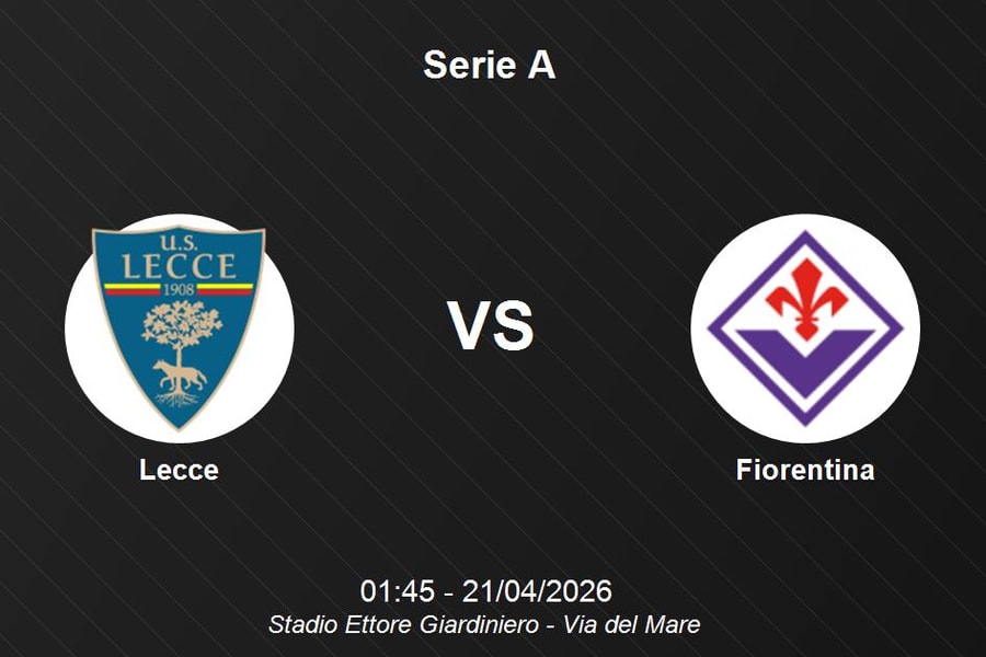 Nhận định Lecce vs Fiorentina - Serie A: Nỗ lực thoát hiểm của đội chủ nhà