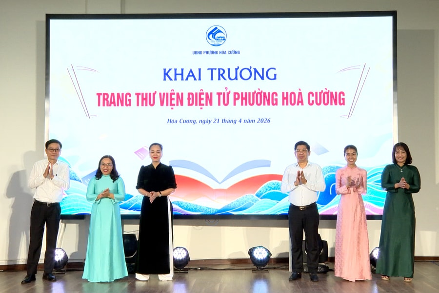 Phường Hòa Cường phát động phong trào đọc sách