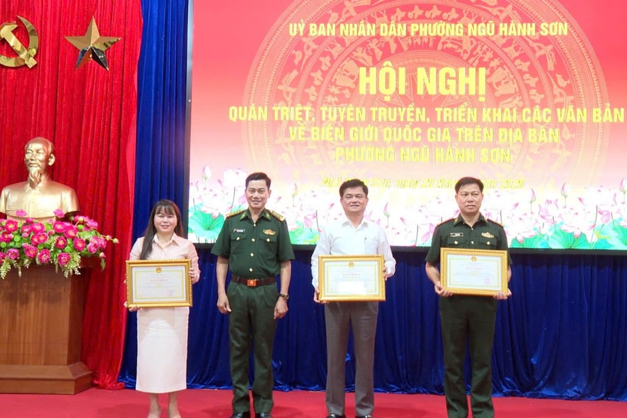 Phường Ngũ Hành Sơn quán triệt các văn bản về biên giới quốc gia