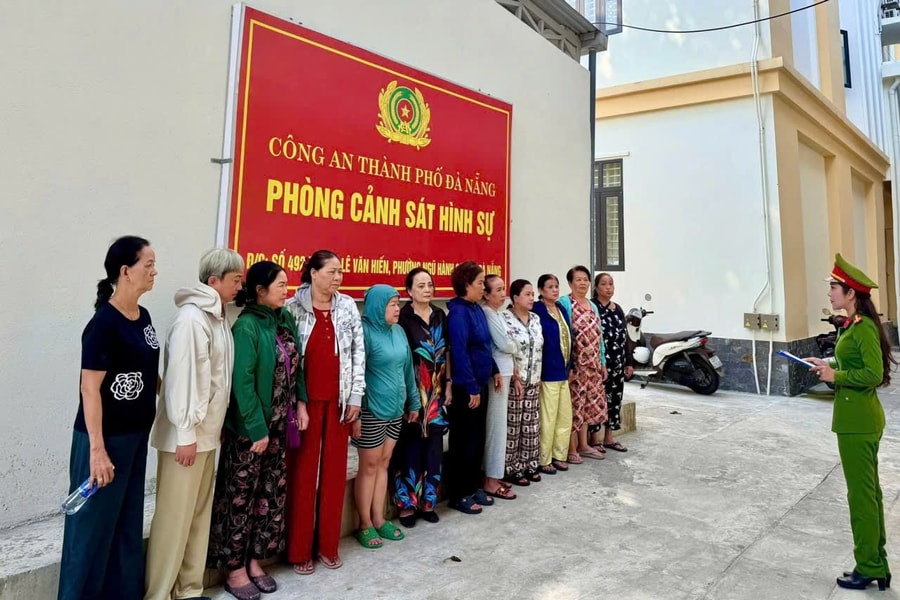 Triệt xóa tụ điểm đánh bạc tại phường Hải Châu