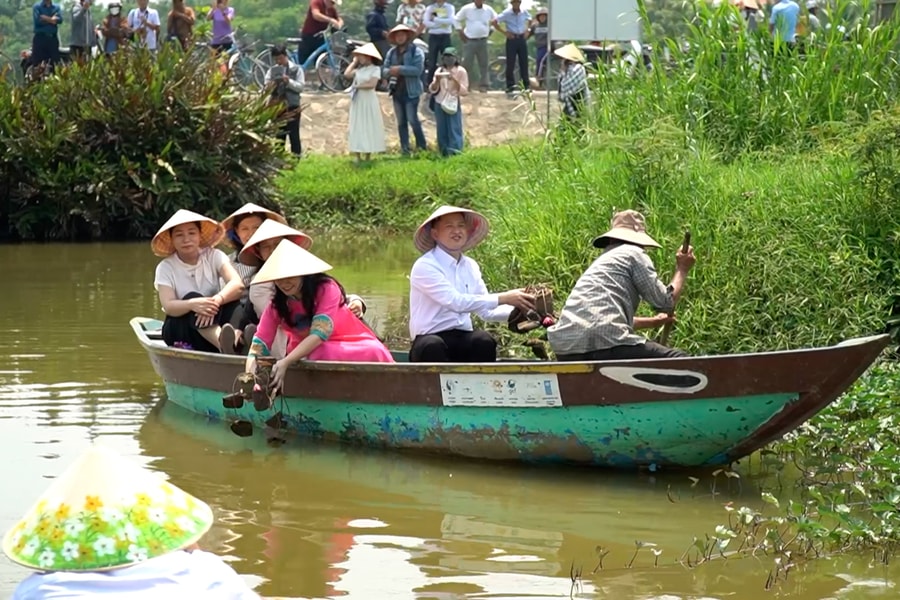 Triển vọng dự án Phụ nữ dẫn dắt sinh kế xanh từ hoa súng tại Hội An