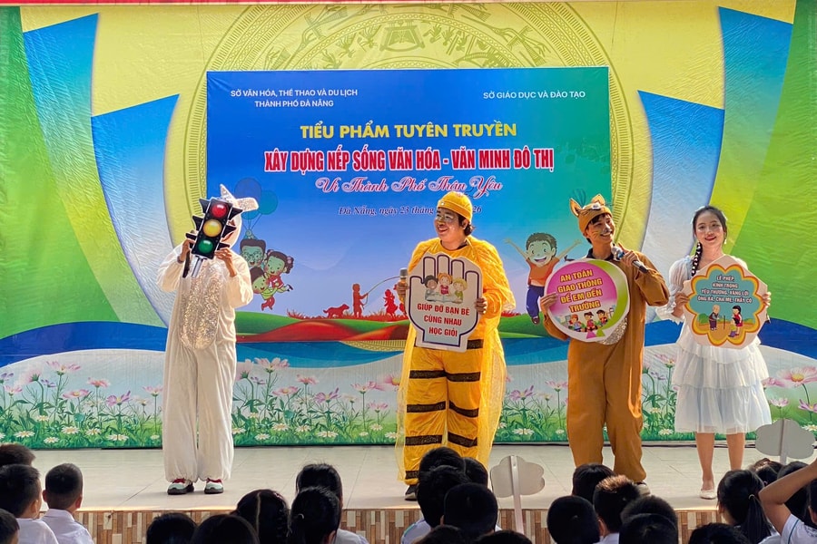 Đà Nẵng tăng cường giáo dục nếp sống văn hóa - văn minh đô thị cho học sinh tiểu học