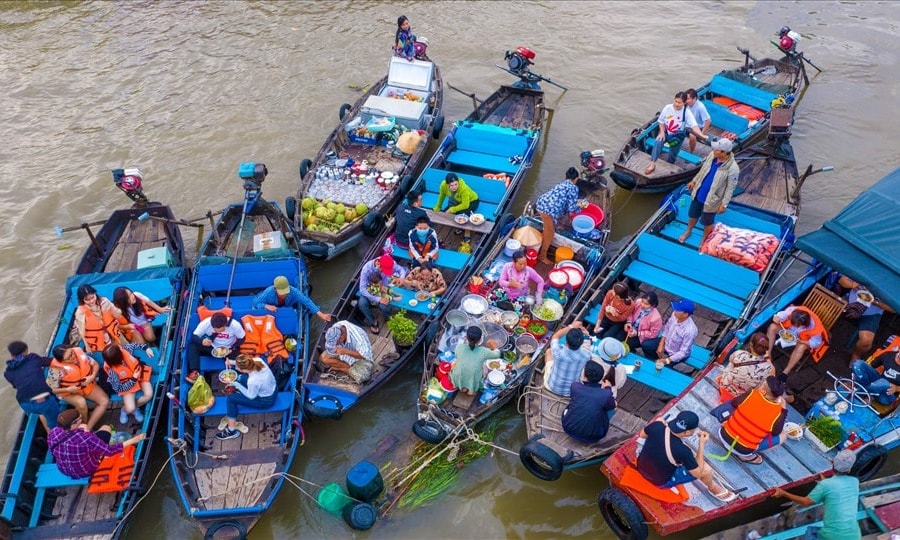 Dạo qua chợ nổi Cái Răng